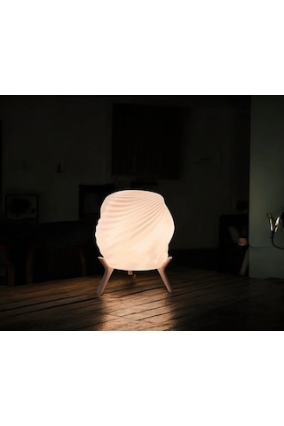 Vintage Gece Masa Lambası , Bohem Ev Dekorasyon , Dekoratif Abajur - Trendi Beyaz Çok Renkli