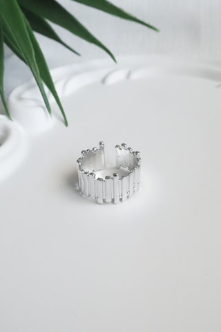 Demokan Düz Sütun Model Ayarlanabilir Yüzük Çok Renkli