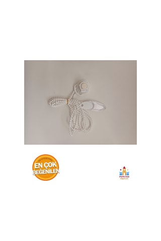 Stor Zebra Perde Zinciri Stor Perde Tamir Aparatı Zincir Boyu 150 Cm Beyaz