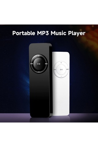 Springsun Taşınabilir Mp3 Çalar - 32gb Tf Kart Desteği, Mp3/wma Formatı, Usb Şarj, İç Batarya, 3.5mm Kulaklık Girişi - Beyaz