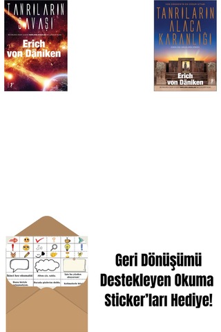 Tanrıların Savaşı + Tanrıların Alacakaranlığı + Okuma Sticker'ları