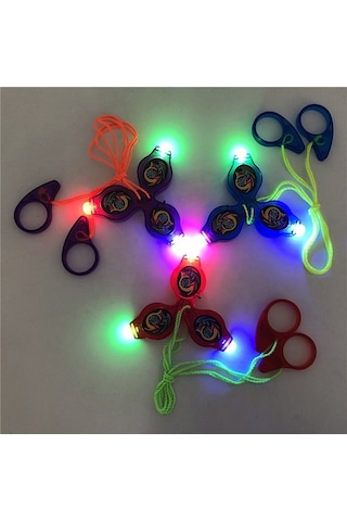 Led Işıklı Kırmızı Fırfır Yeni Nesil Işıklı Oyuncak 1 Adet