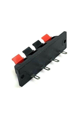 Electroon Dörtlü Hoparlör Terminali 64X18Mm - 10Adet