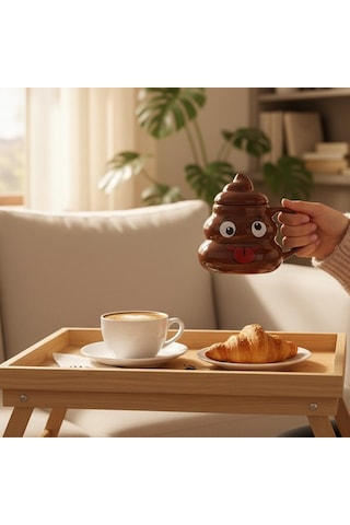 Poo Temalı Kupa Bardak Diğer