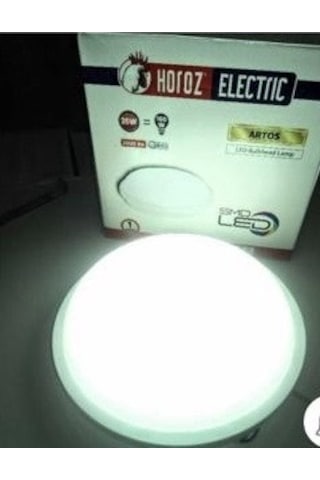 Horoz Artos-20 Led Armatür Beyaz Kasa Beyaz Led 20Watt ( 2 Adet ) Beyaz