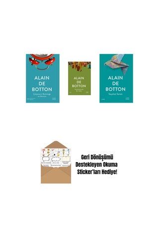 Çalışmanın Mutluluğu Ve Sıkıntısı + Havalimanında Bir Hafta + Seyahat Sanatı + Okuma Sticker'ları