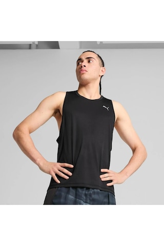 Puma Run Velocıty Tank Poly Erkek Siyah Spor Atlet 52659501 SIYAH