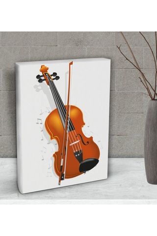 Bk Gift Keman Tasarımlı Dekoratif Mini Kanvas Tablo 15X20Cm-1 (506660912)