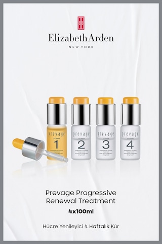 Elizabeth Arden Prevage Progressive Renewal Treatment Aşamalı Cilt Yenileyici Peeling Serum 4 x 10 ML
