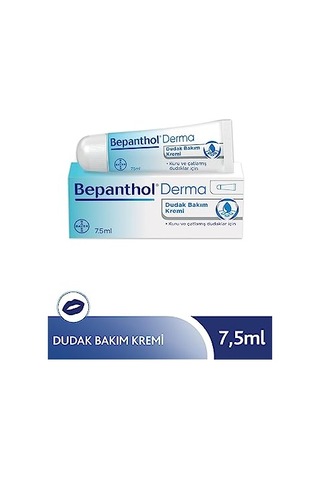 Bepanthol Dudak Bakım Kremi 7,5 Ml 2li Paket L Kuru Ve Çatlamış Dudaklar İçin Günlük Nemlendirme