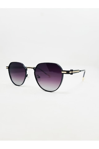 Esrada Carmen Purple Degrade 33137 C20 Unısex Güneş Gözlüğü 52-20-145 Siyah