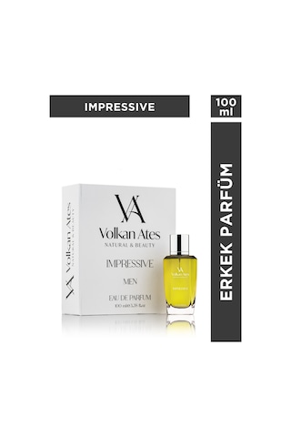 Volkan Ates Natural & Beauty Impressive Erkek Parfüm 100 Ml Aromatik - Odunsu
