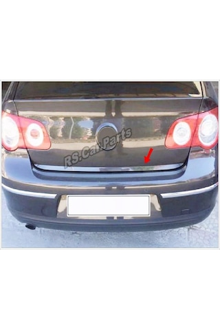 Volkswagen Passat B6 3C Krom Bagaj Alt Çıtası 2005–2010 Paslanmaz Çelik