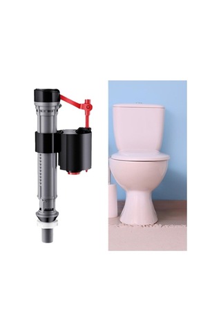 Trendooze Tuvalet Dolum Vanası Yükseklik Ayarlanır Çok Renkli Kırmızı Çok Renkli