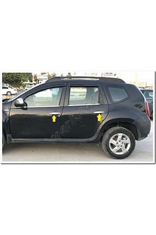 Db Chrome Dacia Duster Kapı Kolu Nikelajı 2010-2017 4 Kapı  P.Çeli