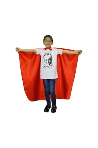 Kostümsarayı Bayrak Pelerin | Ay Yıldızlı Bayrak Pelerin