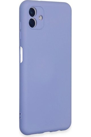Newface - 53 - Samsung Galaxy A04e Kılıf Nano İçi Kadife Silikon - Metemıx - - Lila LİLA