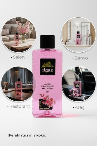 Ilgaz Elegance Series Japon Kiraz Çiçeği Kolonyası 400 ML