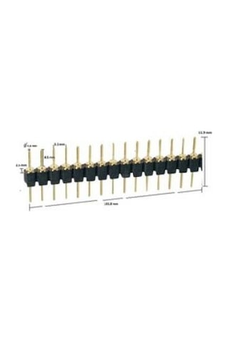 1x40 Prc Erkek Pin Header 10 Adet