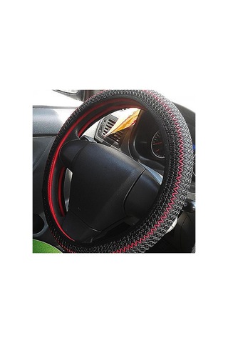 Yaleker Kışık Kahverengi Yazlık Buz İpi Naneciği Kaymaz Direksiyon Koruması - 38cm, Nefes Alıcı Ve Konforlu Diğer