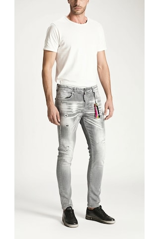 Barmore Holy Moly Grey Wash Jean Gri