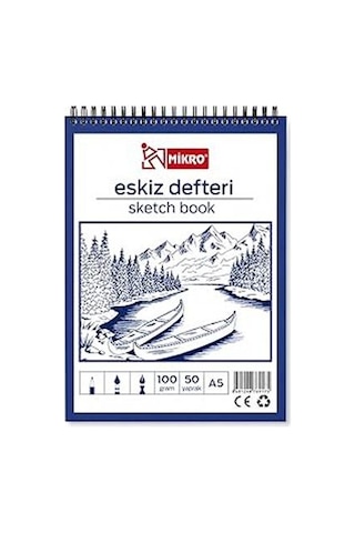 Umix Eskiz Versatil Kalem 1.8 X 0.9 Mm Bordo + Mikro A5 50 Yaprak 100 Gr Eskiz Defteri+ Mikro Eskiz Kalem Ucu 2b 1.8 Mm 2 Adet