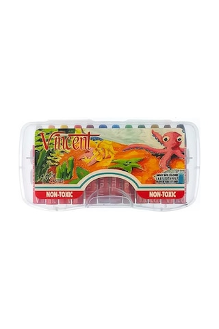 Vincent Yağlı Pastel Boya 12li Set Çok Renkli