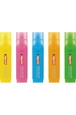 Bigpoint Fosforlu Kalem Sarı 12'li Kutu Diğer