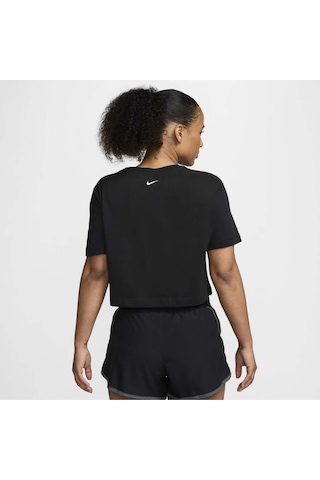 Pro Graphic Cropped Training Short-sleeve Kadın Tişört Siyah