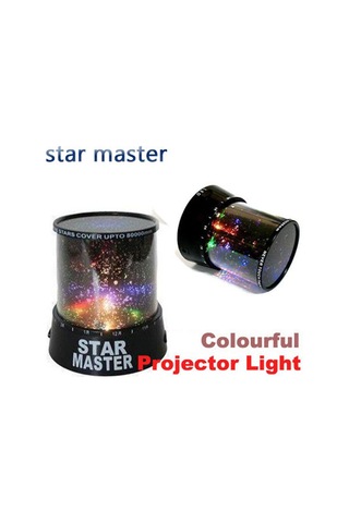Yıldızlı Gece Projeksiyon Lambası - Renkli Galaxy & Star Master Light Çocuklar Odası Dekoru Çok Renkli