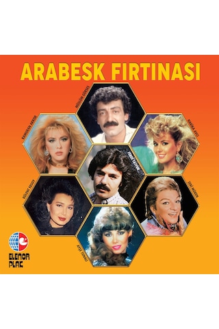 Arabesk Fırtınası - Çeşitli Sanatçılar Plak