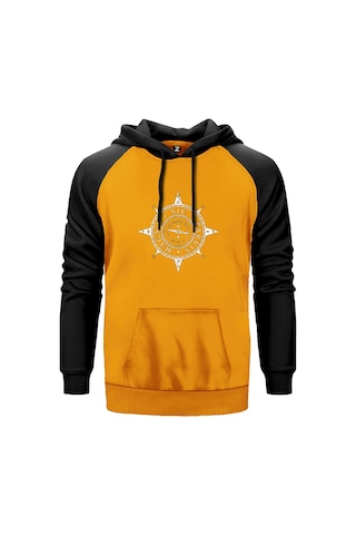 Uncharted 4 Adventure Sarı Renk Reglan Kol Sweatshirt Sarı