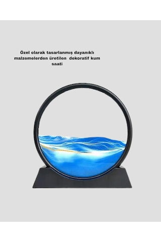 Dekoratif Kum Saati Şık Masa Üstü Aksesuar Dayanıklı Malzeme Modern Ve Klasik Tasarım Belirtilmemiş