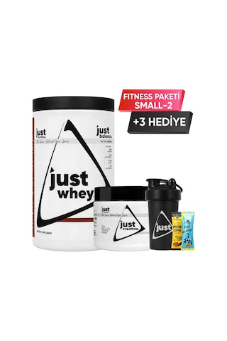 Just Nutrition Fitness Paketi - Small 2 + 3 Hediye Protein Tozu + Kreatin Karışık