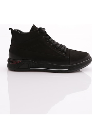 Dgn 23103 Erkek Bağcikli Bot Siyah Nubuk