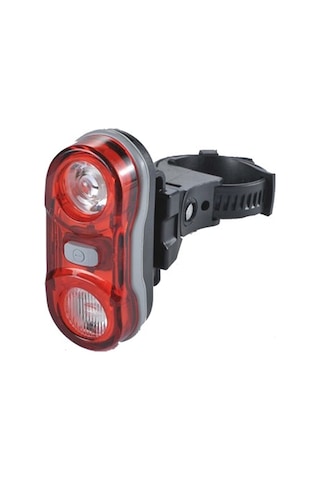 Bisiklet Arka Kırmızı Işık - Optik Camlı Kırmızı