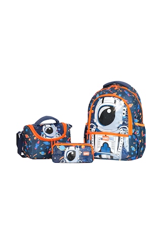 Wia Astronot Üçlü Okul Çanta Seti