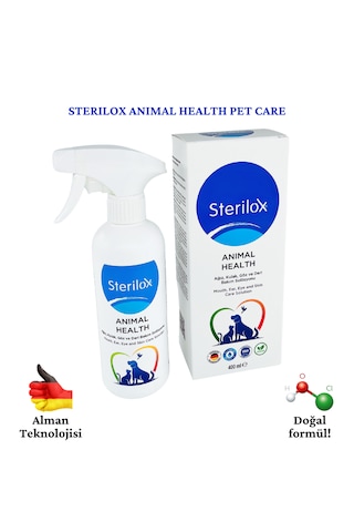 Sterilox Animal Health Yara Ağız Göz Bakım Solüsyonu 400 ML
