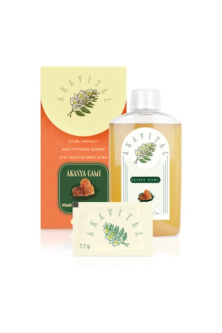 Akavital Çilek Aromali Multivitamin İçeren Sıvı Gıda Takviyesi 500 ML