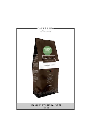 Caffe Rino Türk Kahvesi Kakule Aromalı 250 G
