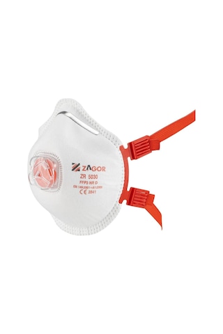 Zagor 5030 Ffp3 Ventilli Konik Toz Maskesi Yüksek Korumalı İş Güvenliği Maskesi