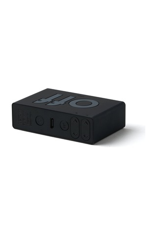 Lexon Flip Mini Şarj Edilebilir Alarm Saat Siyah