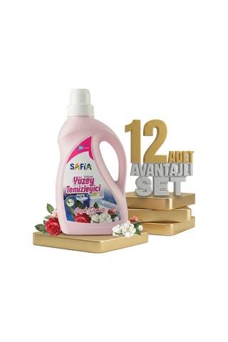 Safia Genel Yüzey Temizleyici 12x1 Lt Diğer