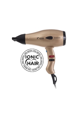 Ventoso V5 Exclusive Ionic Profesyonel Fön Makinesi Altın