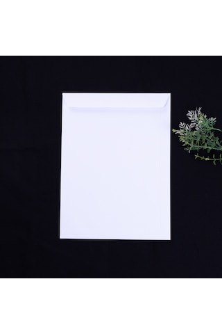 Beyaz Zarf, 17x25 Cm 10 Adet