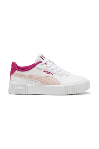 Puma Carina 2.0 Ps Beyaz Kız Çocuk Sneaker Beyaz-Pembe