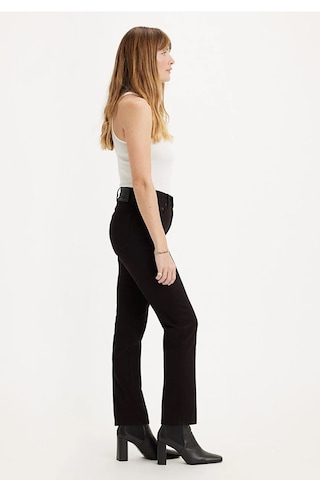 Levi's 724 High Rise Straight Kadın Jean Pantolon - Night Is Black - A7744-0000 Siyah