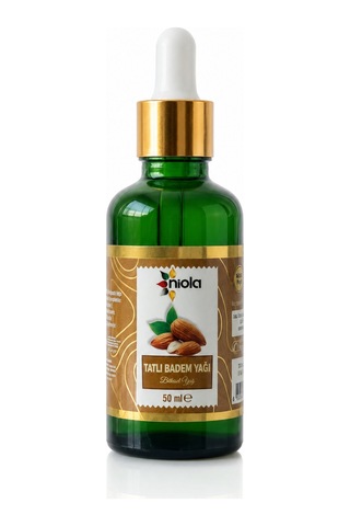 Tatlı Badem Yağı 50 Ml - Bitkisel Tatlı Badem Yağı - 917176048