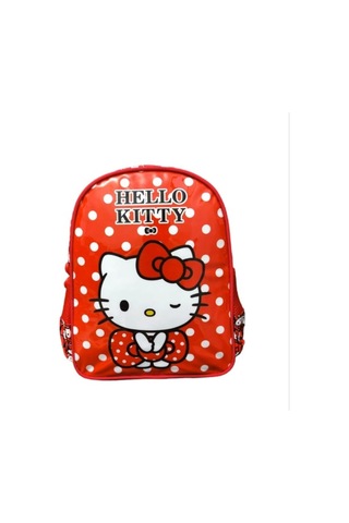 Universal Wiggle Hello Kitty Anaokulu Çantası, Kırmızı, 24x11x30 Cm -çok Renkli