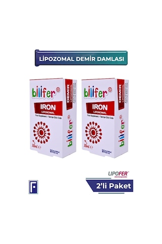 Lipozomal Demir Damla 2'li Avantaj Paket